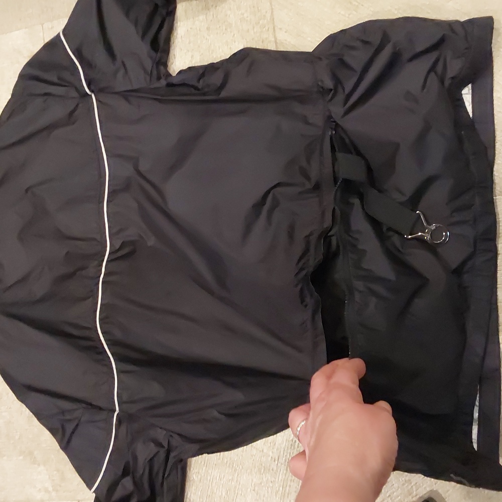 Armani Teen Windbreaker Full Zip Hooded Jacket Boys Size 16 A - Picture 11 of 16